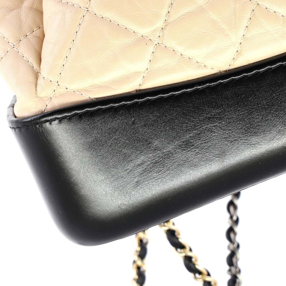 Chanel Gabrielle Backpack Quilted Aged #205263C37B - Picture 8 of 9